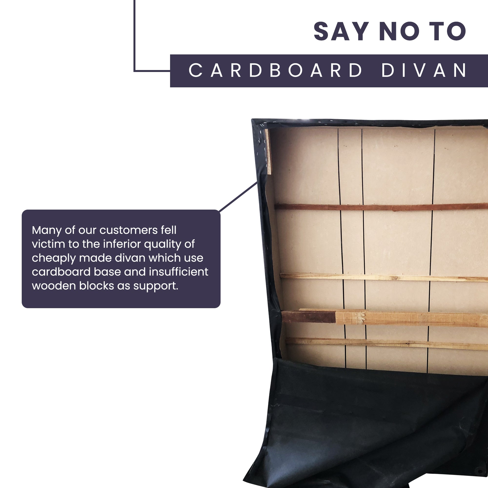 KITA BORA Divan, Firm Base