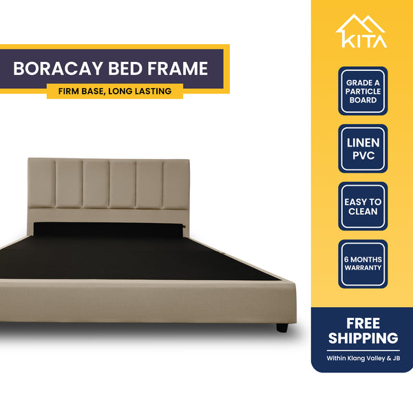 KITA BORACAY Bed Frame, Firm Base