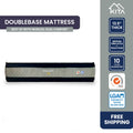 KITA DOUBLEBASE Mattress (13.5 inch), Natural Latex + Solid Foam