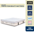 MyLatex PERFECTION BEAUTY, 10.5" 100% Natural Latex Orthopaedic Mattress