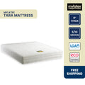 MyLatex TARA, 8" or 4" 100% Natural Latex Orthopaedic Mattress